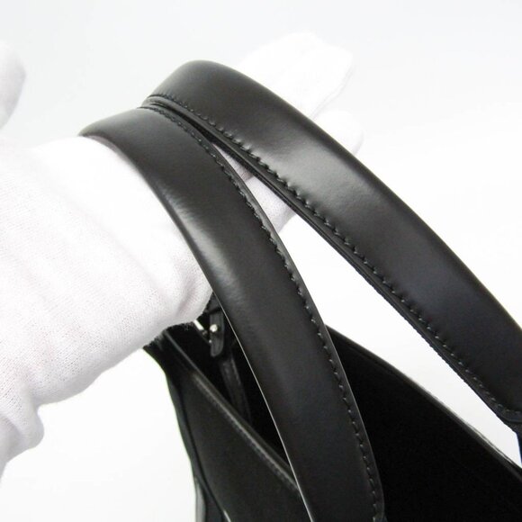 BALENCIAGA Black Leather Tote Bag - Picture 7 of 12